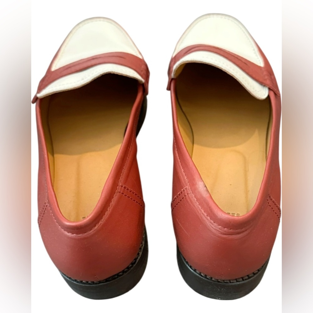 Sézane Andrea Terracotta Loafers Women’s Size 40 Leather - Picture 7 of 11